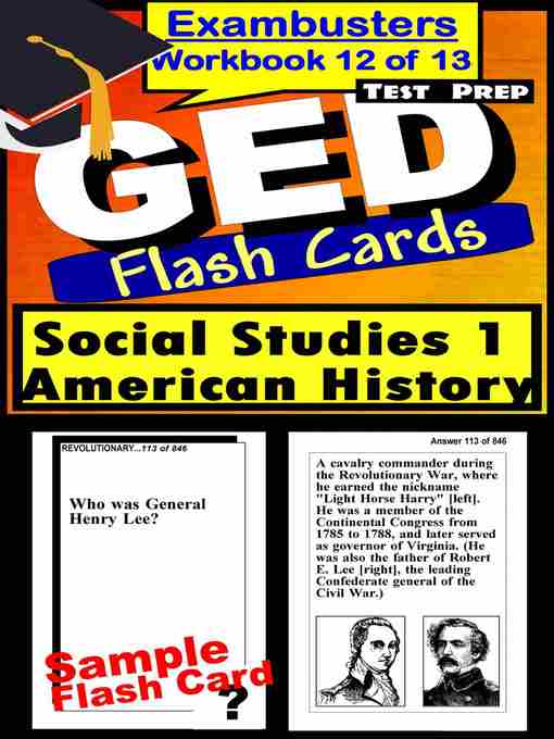 Title details for GED Test Social Studies 1: United States History—Exambusters Flashcards—Workbook 12 of 13 by GED Exambusters - Available